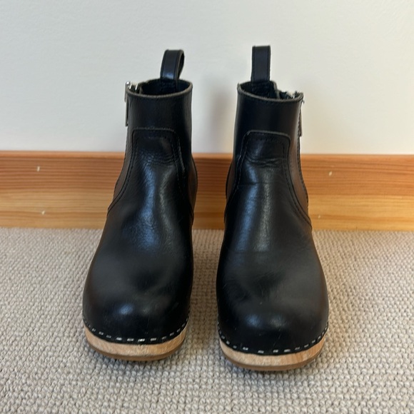 Swedish Hasbeems, black Emy boots, size 36 - Picture 1 of 6